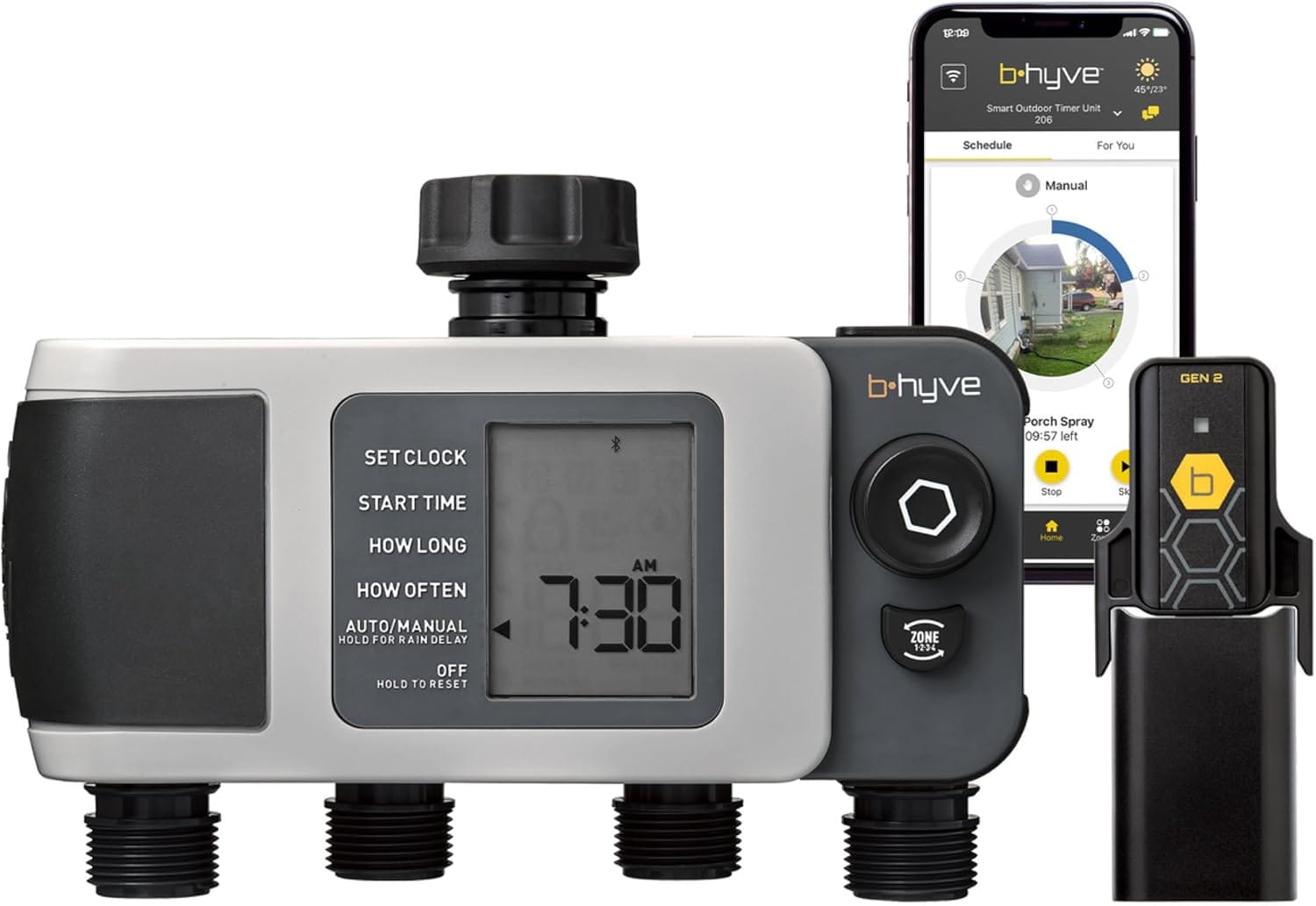 Orbit B-hyve XD 4-Port Smart Hose Timer — photo 1