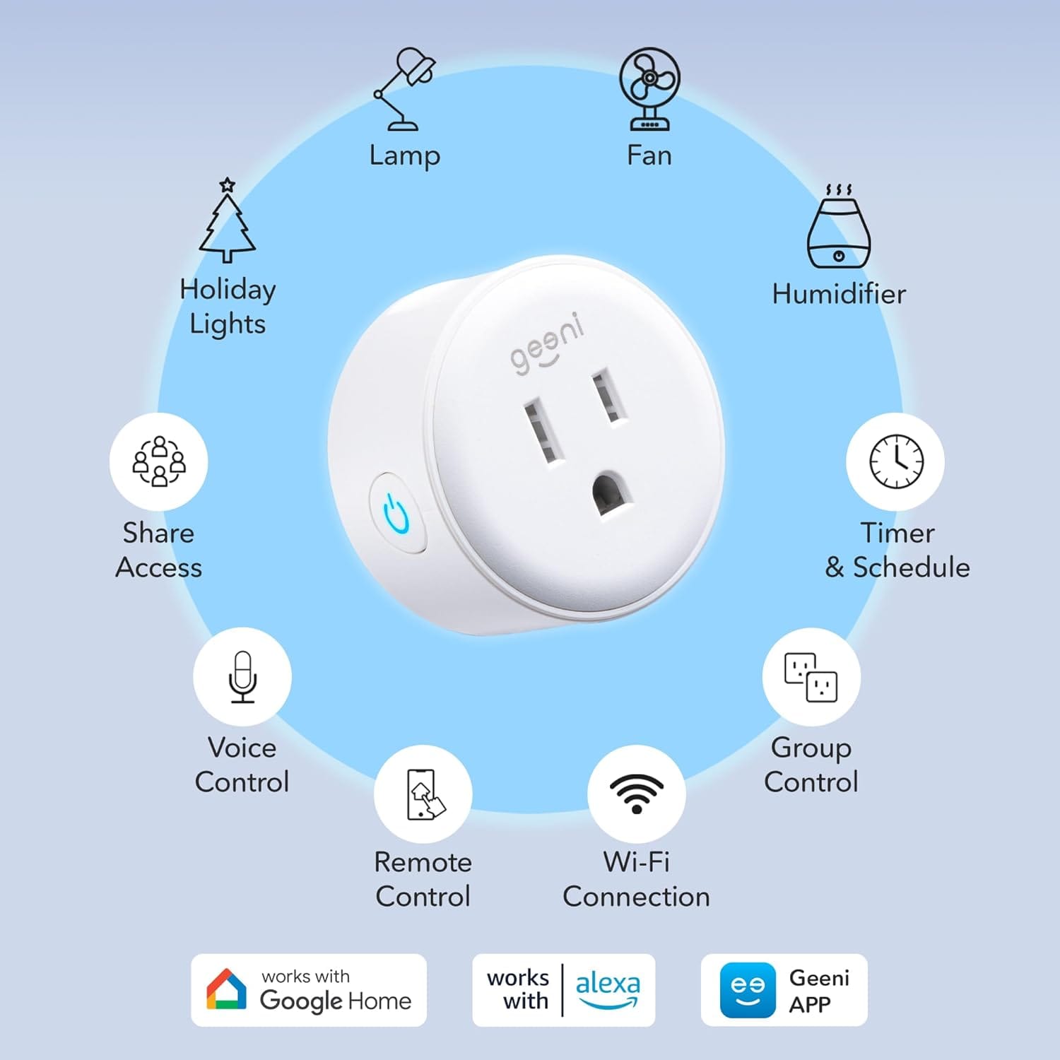 Geeni Dot Smart Plug 2-Pack — photo 2