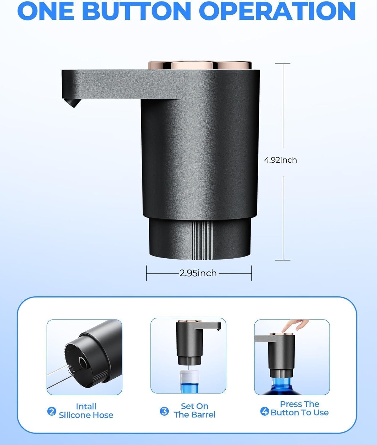Water Dispenser Pump (5 Gallon USB) — photo 2