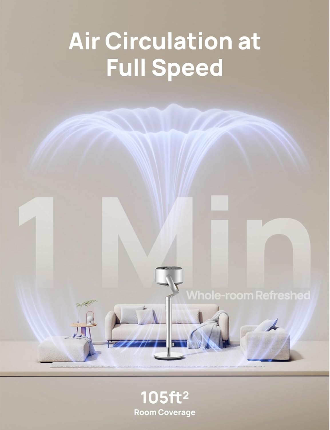 DREO Smart Omni Oscillating Fan — photo 3