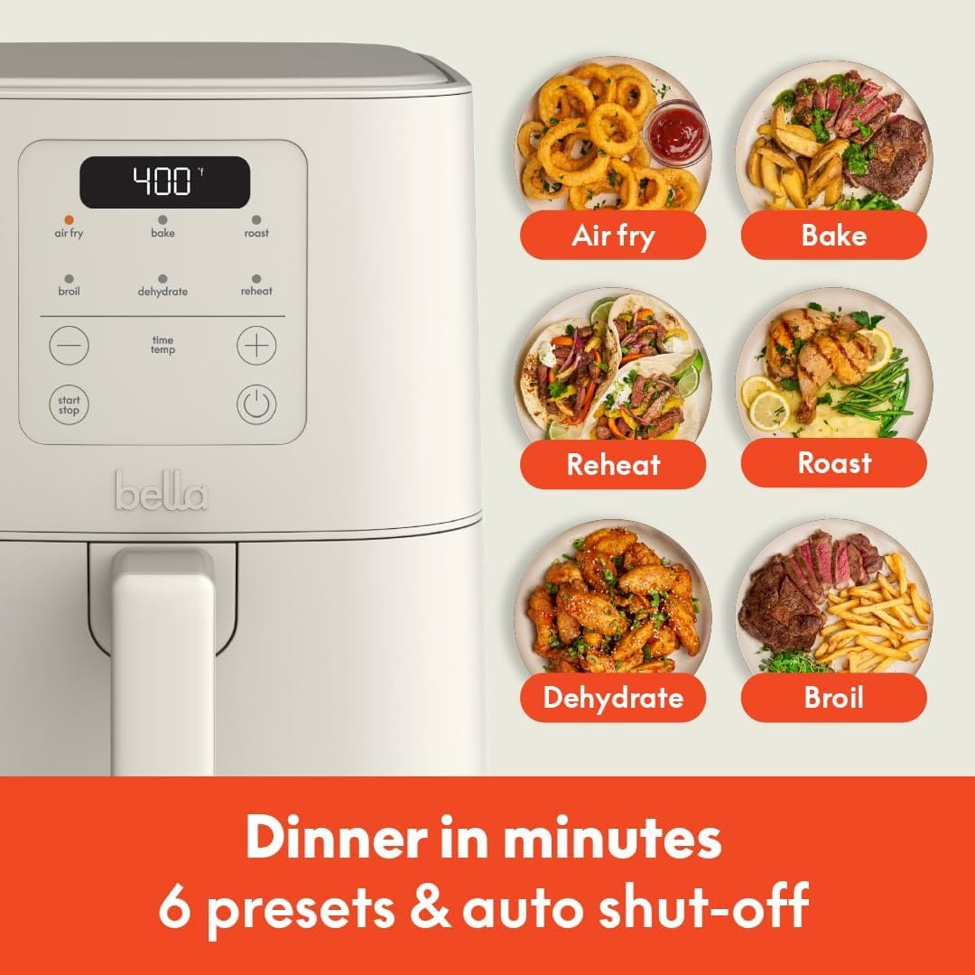 bella 4Qt Slim Air Fryer — photo 5
