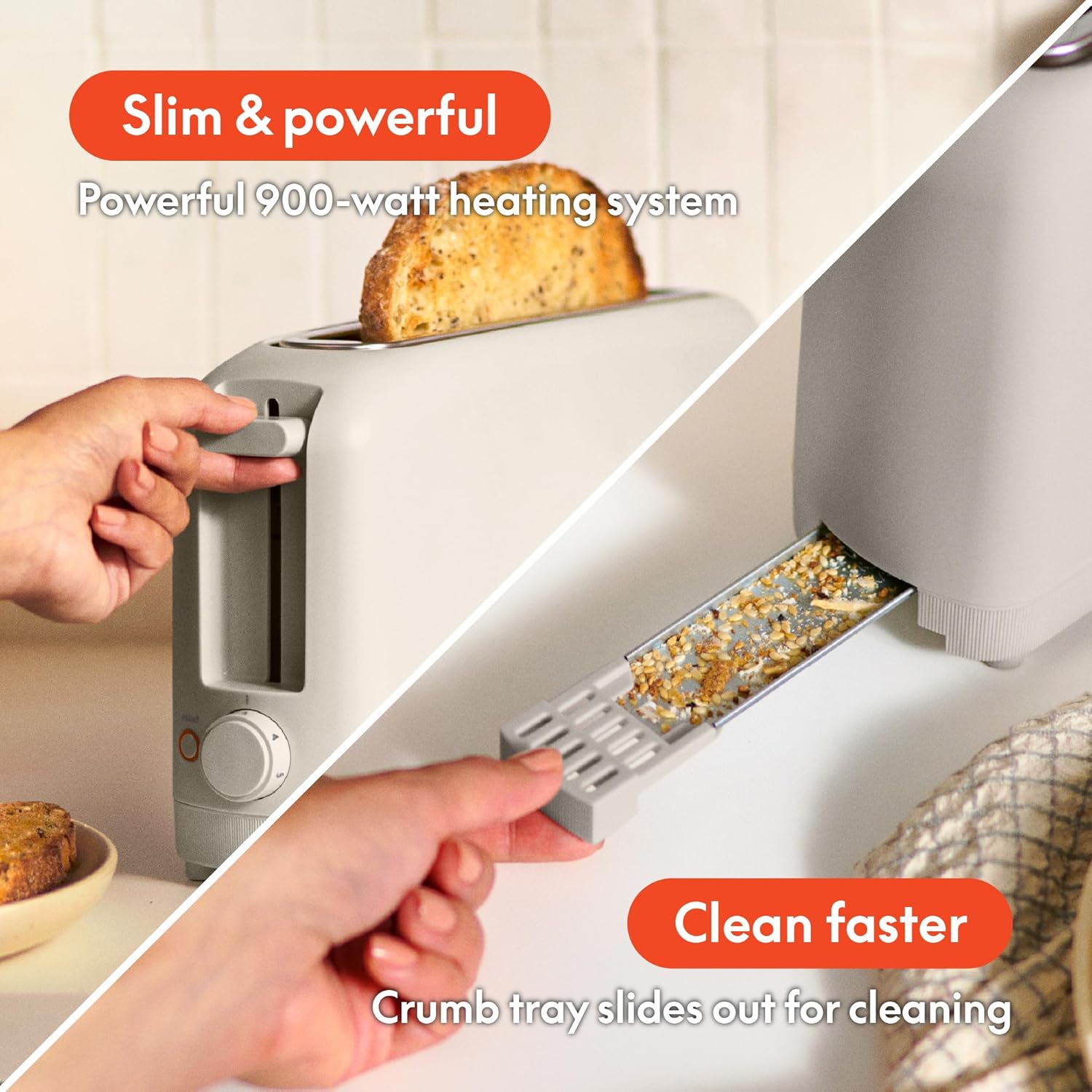 bella 2 Slice Slim Toaster — photo 5