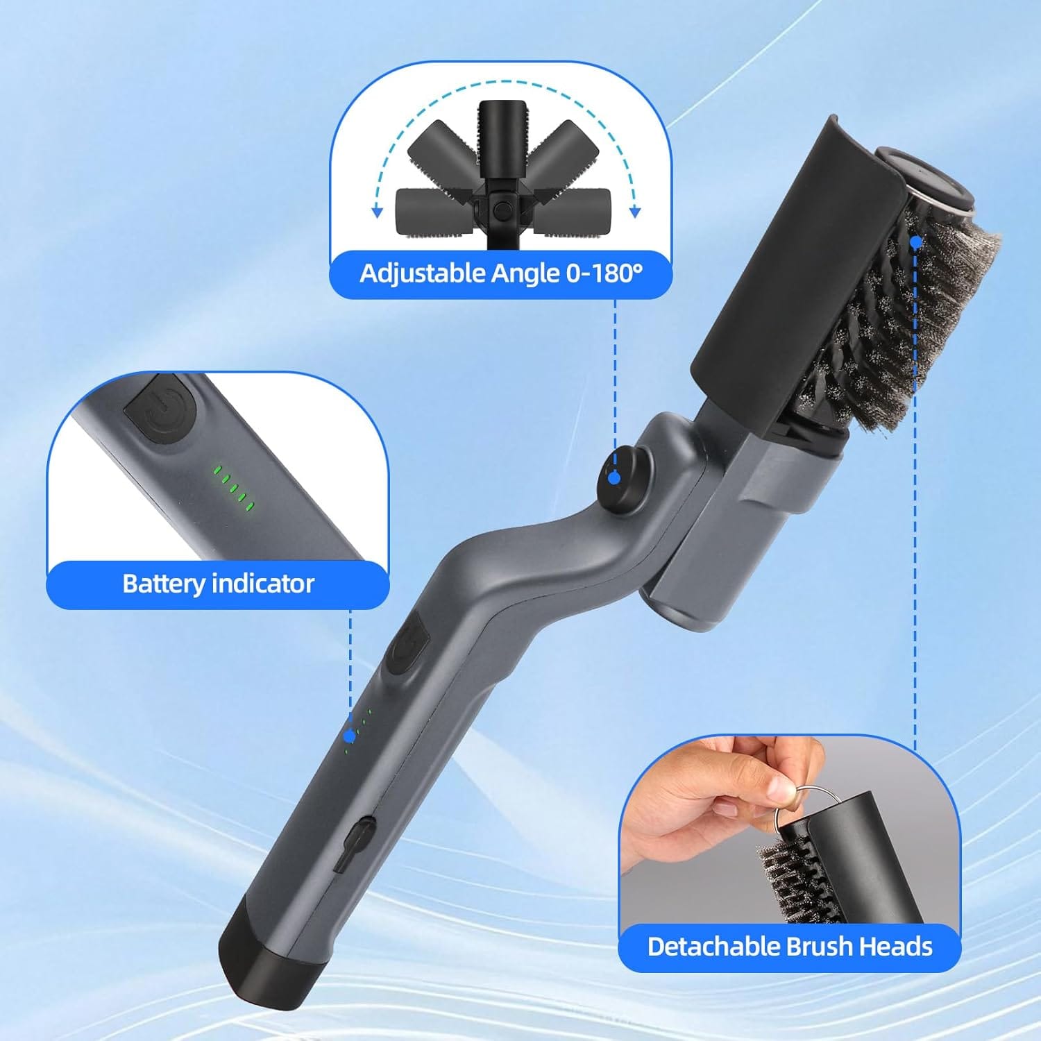 Electric Grill Brush (cordless rechargeable) — photo 5