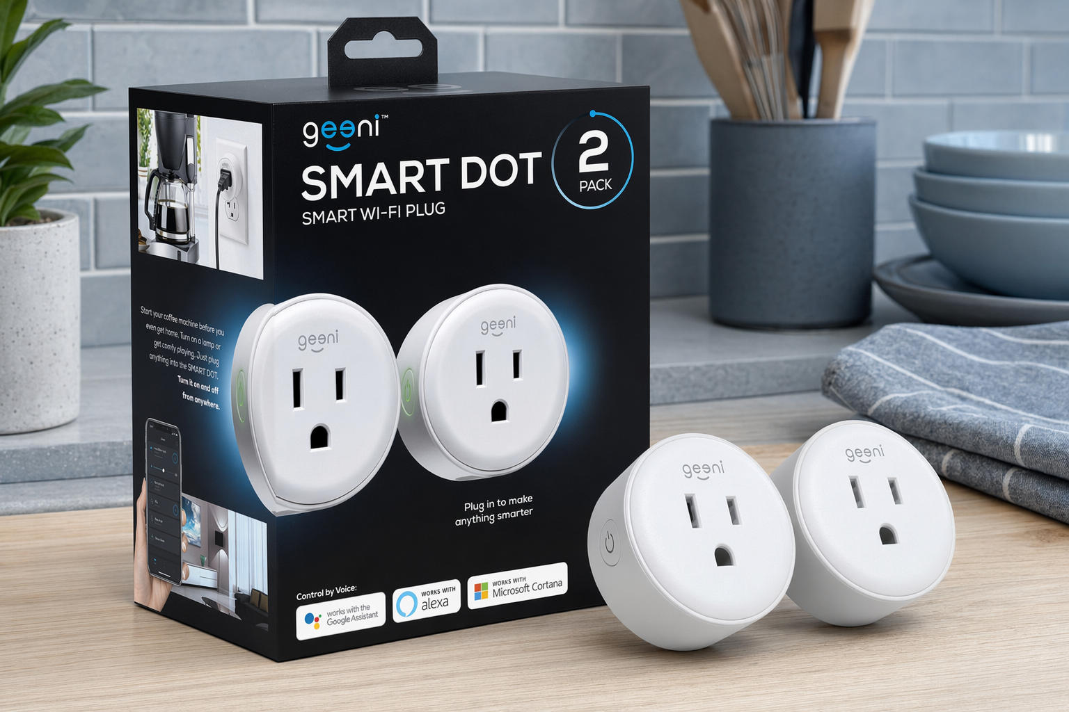 Geeni Dot and Kasa Smart Plug Mini — two philosophies for Canadian outlets