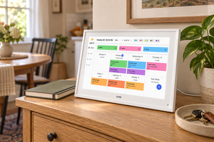 iLoop 10.1-Inch Digital Calendar: A Shared Plan for Busy Mornings